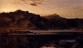 夕暮れの西が風景を照らすとき ベンジャミン・ウィリアムズ リーダー川